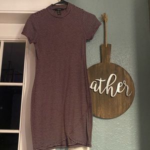 Horizontal Striped Bodycon Dress